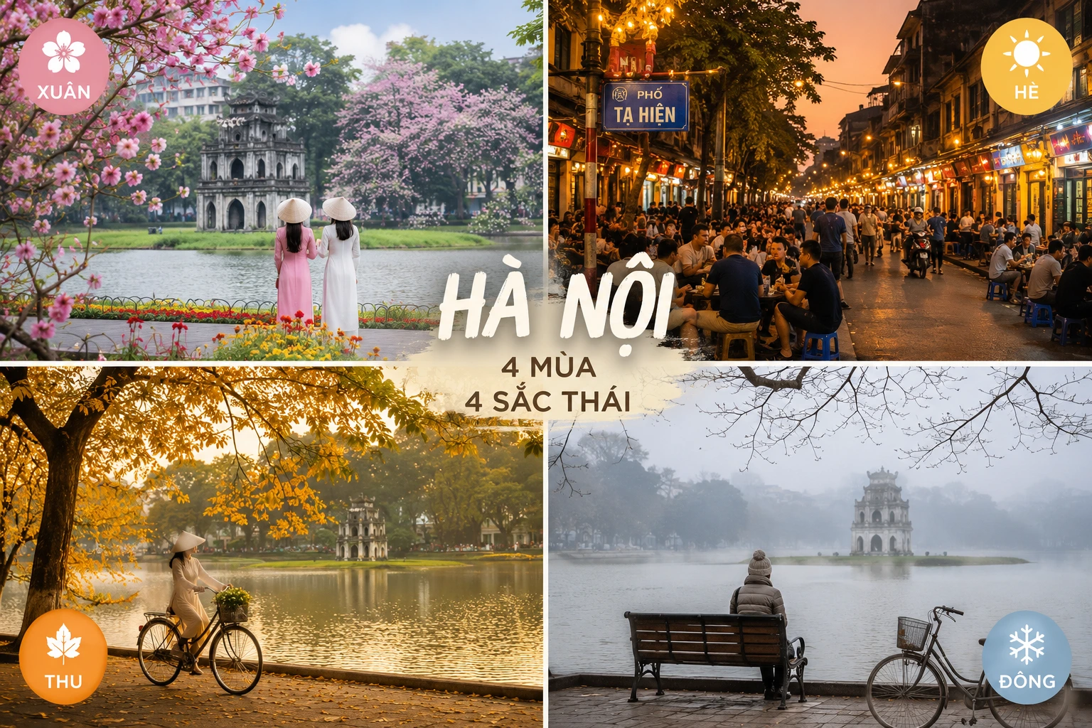 Du lịch Hà Nội 4 mùa