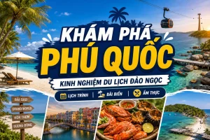 Khám Phá Phú Quốc: Kinh Nghiệm Du Lịch Đảo Ngọc Từ Lịch Trình, Bãi Biển Đến Ẩm Thực