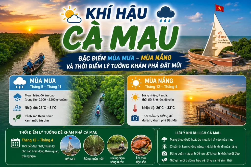 Khí hậu Cà Mau