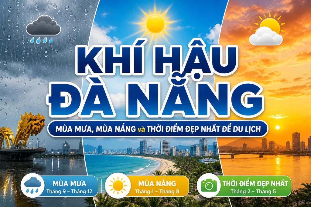 Khí Hậu Đà Nẵng: Mùa Mưa, Mùa Nắng và Thời Điểm Đẹp Nhất Để Du Lịch
