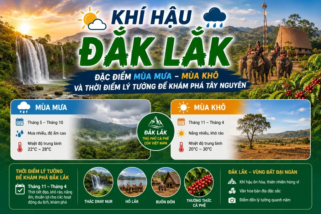 Khí hậu Đắk Lắk