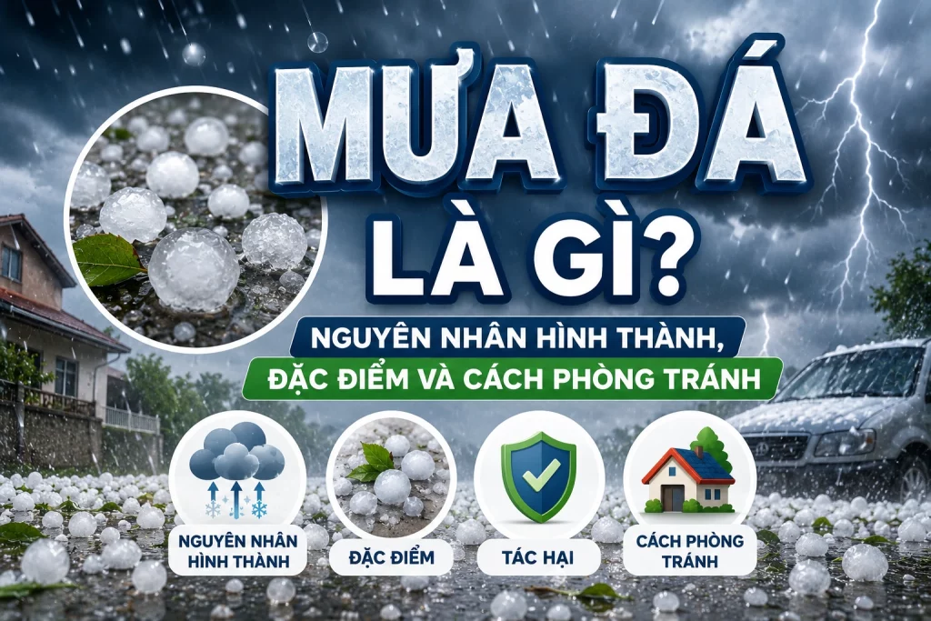 Mưa đá là gì?