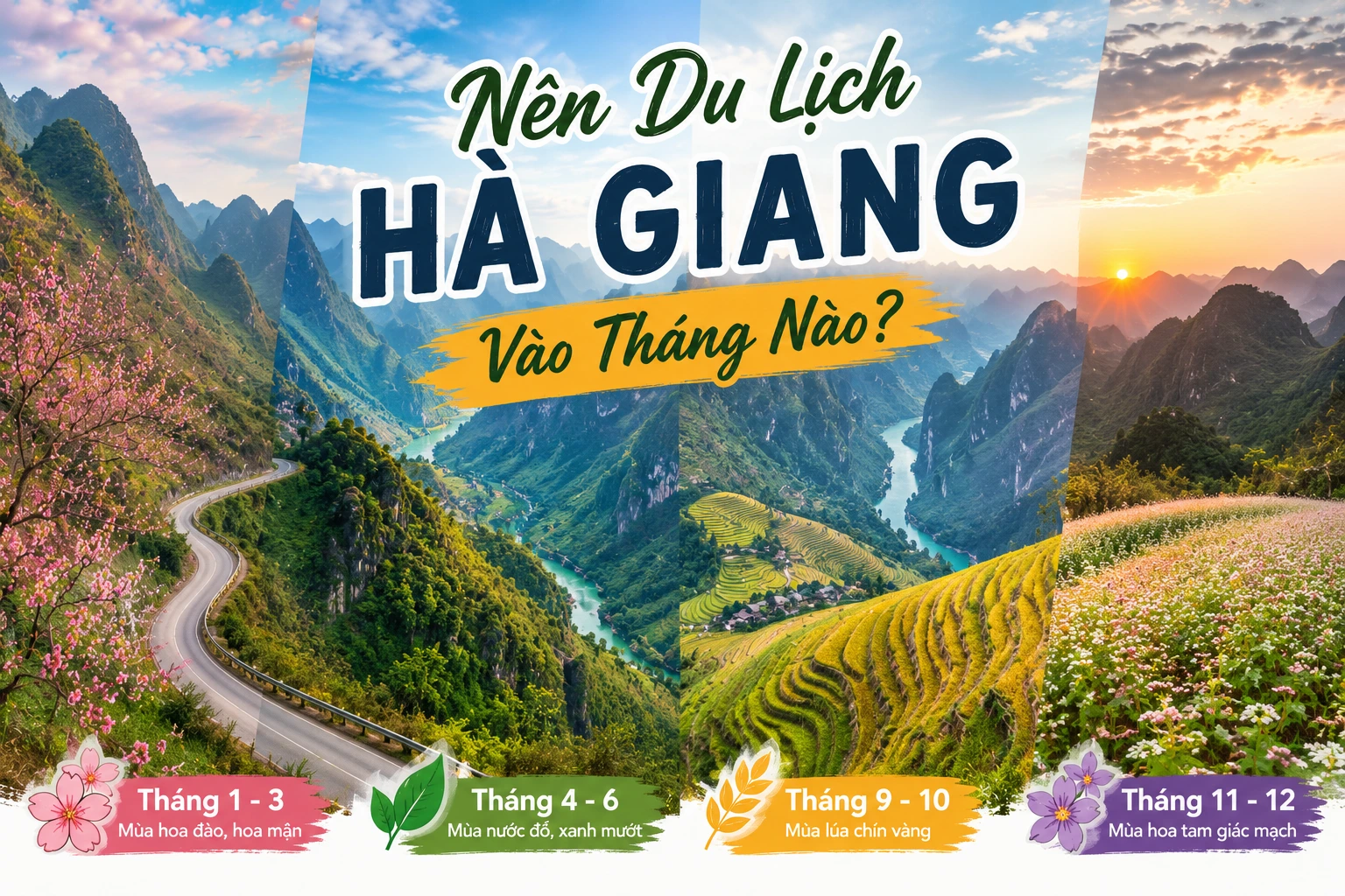 Nên đi Hà Giang vào tháng nào