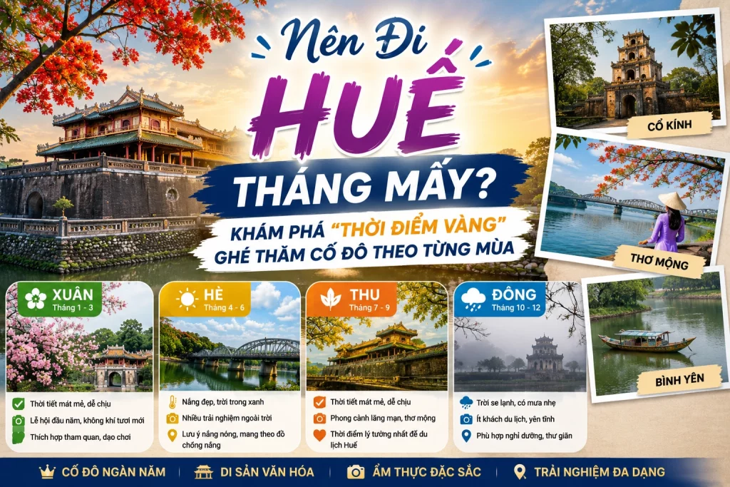 Nên đi Huế tháng mấy?